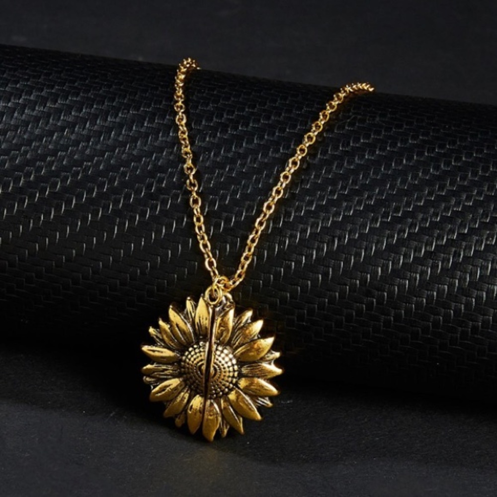 NEW You are My Sunshine Pendant Gold Necklace - Picture 5 of 5